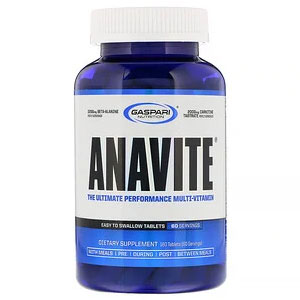 Gaspari Nutrition, ANAVITE（アナバイト）、アルティメットパフォーマンスマルチビタミン、180粒